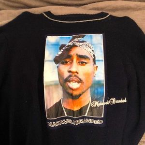 Men’s 2pac Makaveli branded L